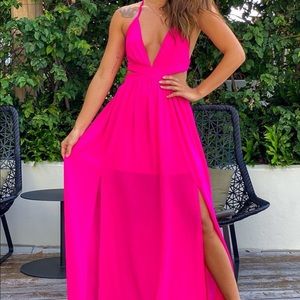 Cut Out Maxi Dress